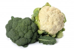 Broccoli and Cauliflower